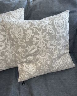 (2) Rodeo Home Decorative Pillows, Modern Contemporary Home Decor: 100% Feather