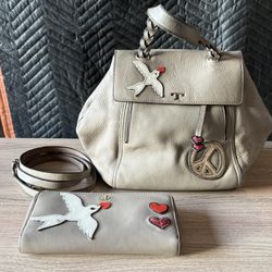 Tory Burch Purse And Wallet Set 