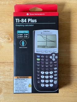 New Texas Instruments TI-84 Plus Graphing Calculator
