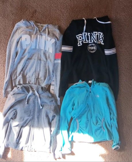 Bundle Of 5 Womens Hoodies