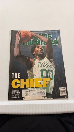 1991 Sports Illustrated Robert Parish Boston Celtics The Chief Magazine