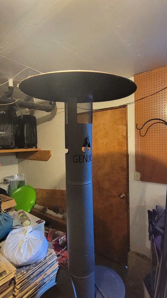 Q-05 QFlame Oudoor Wood Pellet Patio Heater