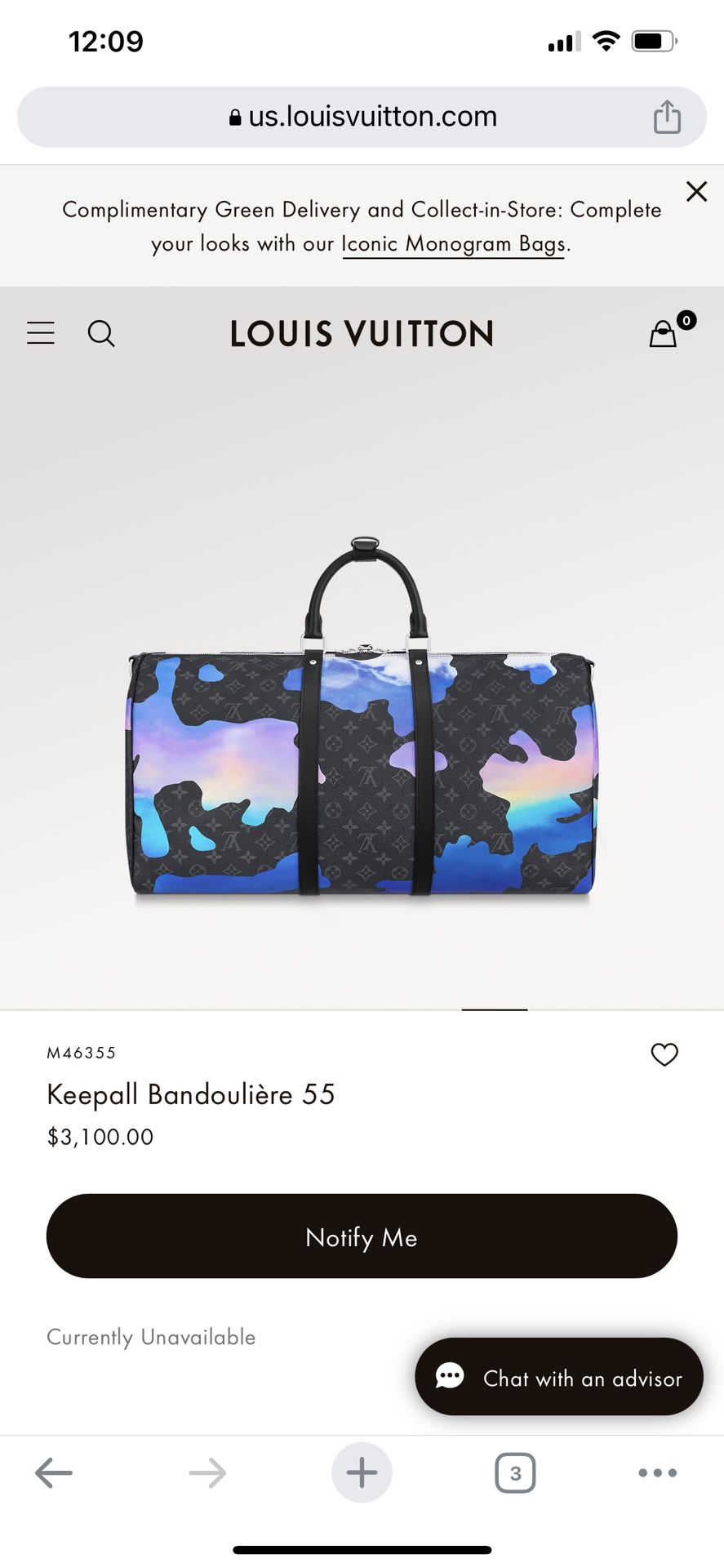authentic louis vuitton keepall 60 for Sale in Safety Harbor, FL - OfferUp