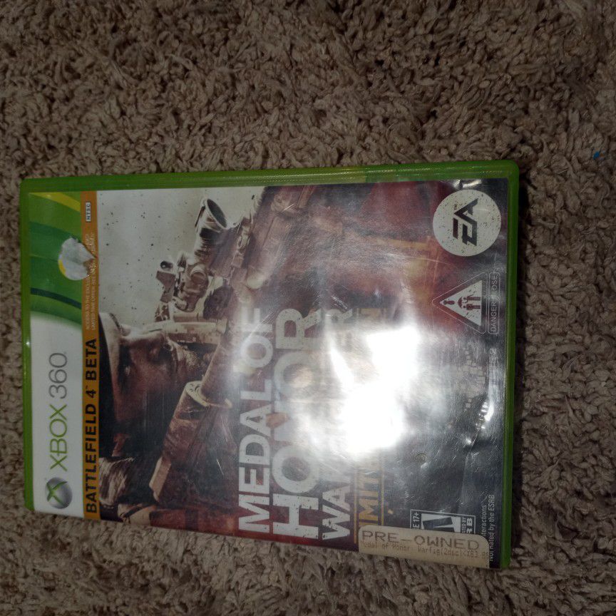 Xbox 360 Medal Of Honor Warfighter Limited Edition 
