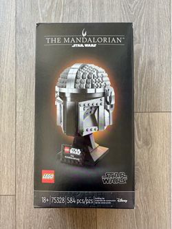 New LEGO Star Wars The Mandalorian Helmet 75328