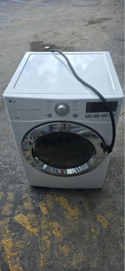 LG Front Load Electric Dryer White
