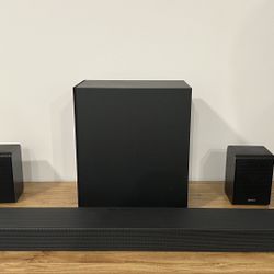 Samsung HW-Q600C 3.1.2 Soundbar + SWA-9200S Rear Speakers – Full Surround System