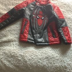 Kids, Leather Spider-Man Jacket $40