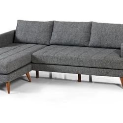May Gray Reversible Sofa Chaise / couch / Living room set