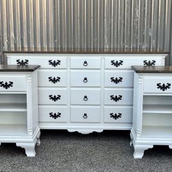 Adorable Solid Maple 3-Piece Bedroom Set , 60”