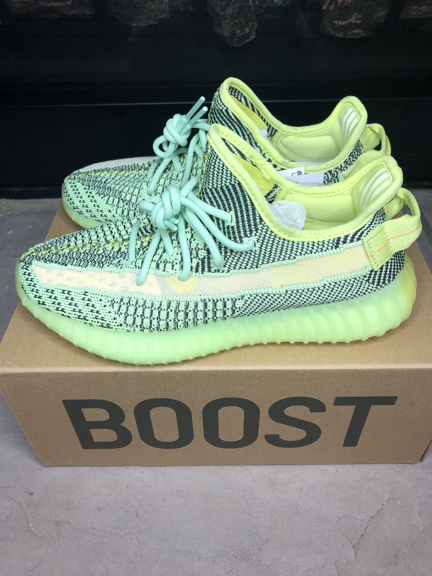 Adidas Yeezy Boost 350 V2 Yeezreel Non-Reflective Size 7 100% AUTHENTIC