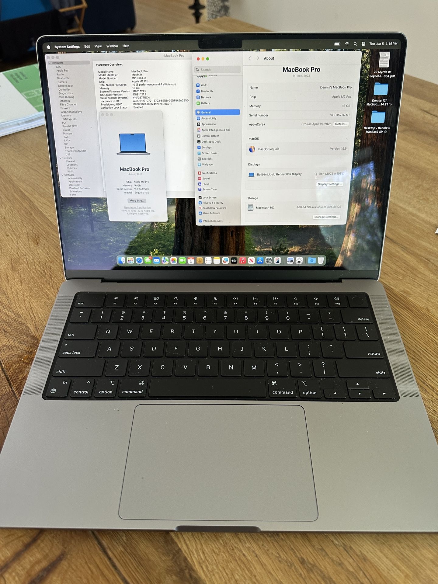 MacBook Pro 14 M2 (2023) 16GB/500GB