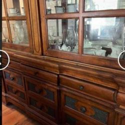 China Cabinet ( Top & Bottom)