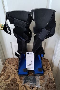 IQ Leg Brace Plantar Fasciitis IQ1003 Size L/XL Foot Non-Ambulatory W/Wedge Pair/Set The Equinus Brace