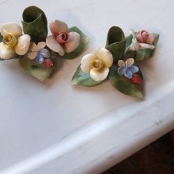 Capodimonte Candle Holders 