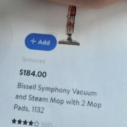 Bissel  Symphony Vaccum 