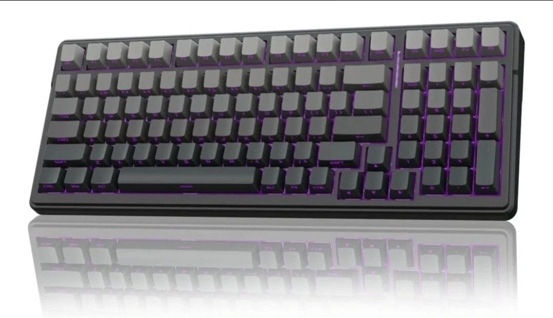 Aula F99Pro Black + Gradient Grey Mechanical Keyboard Wireless