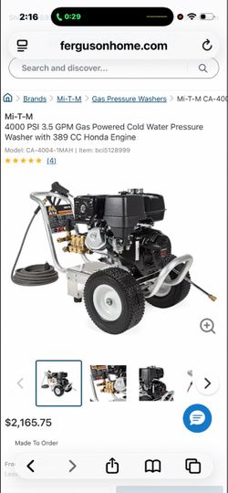 Pressure washer