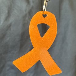 Cancer Ribbon Orange Leukemia 