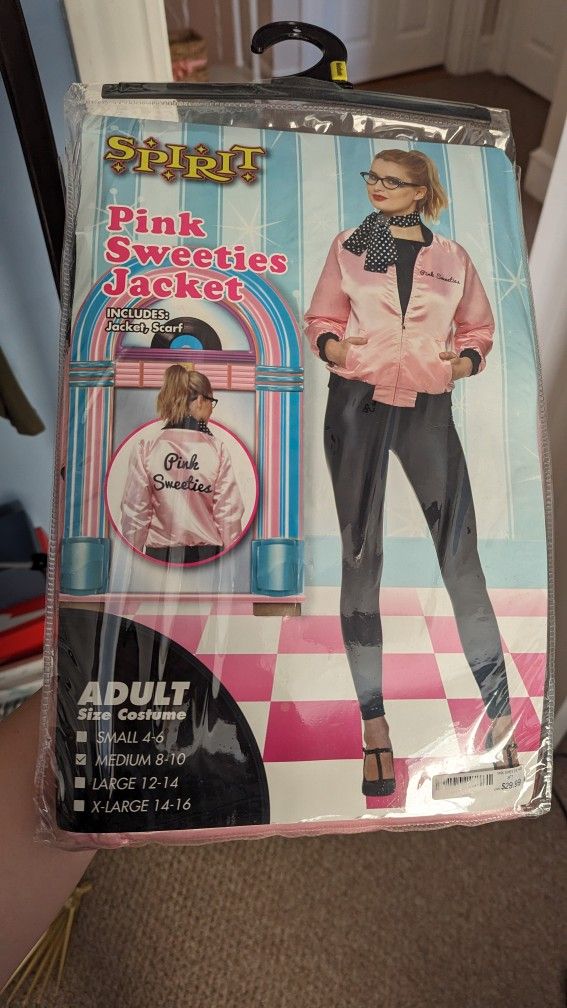 Spirit Pink Sweetie Jacket Scarf And Glasses