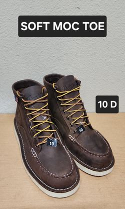 Danner Work Boots Sz 10 D SOFT MOC TOE