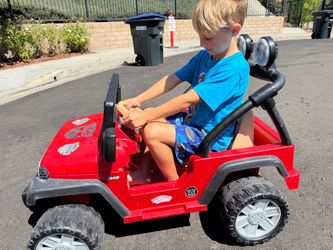 Power wheel jeep