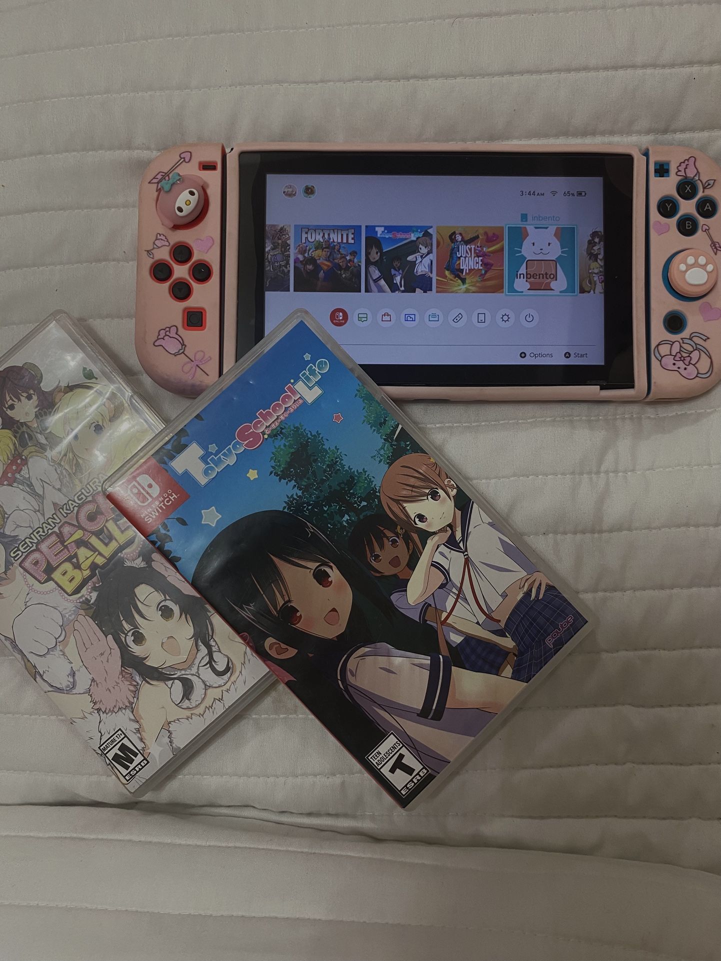 Nintendo Switch + Switch Games