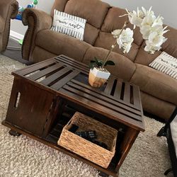 Crate Coffee Table