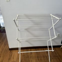 Basics Foldable Laundry Rack for Air Drying Clothing