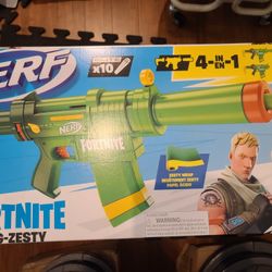 Nerf Fortnite Smg Zesty Toy Gun