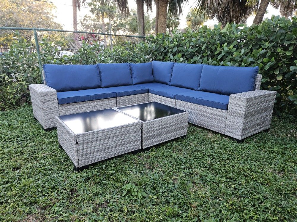 New And Assembled Modular Outdoor Patio Set