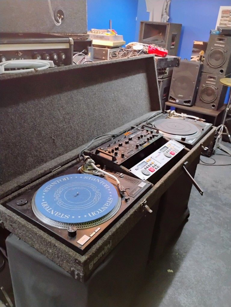 DJ Equipment and Case
