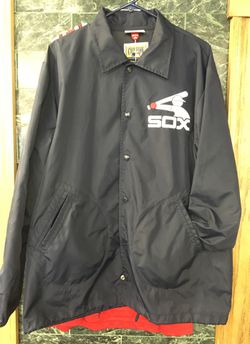 Men's Mitchell & Ness Navy Chicago White Sox Head Coach Pullover