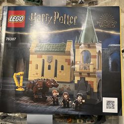 LEGO Harry Potter 76387 Hogwarts™: Fluffy Encounter – Partial Build, Complete Bags 2 & 3, Box & Instructions  ⸻  Description  LEGO Harry Potter set 76