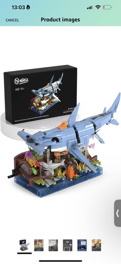 Nifeliz Hammerhead Shark Building Set