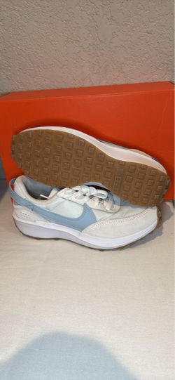 Nike Low-Top Sneakers White and Blue