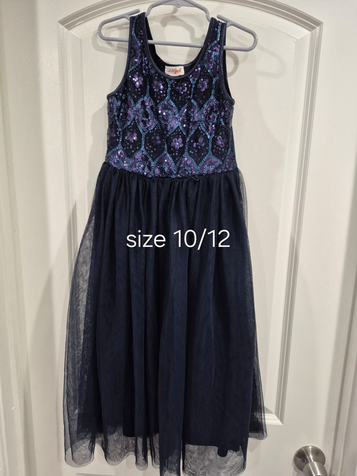 Navy girl dress