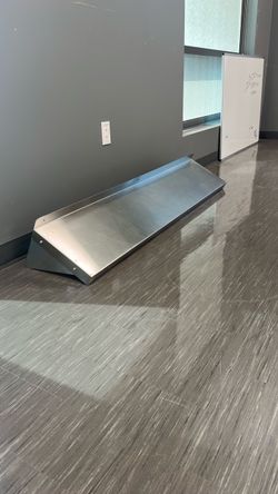 Stainless steel shelf 60”