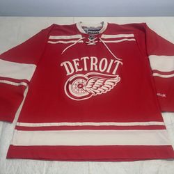 2014 Winter Classic Detroit Red Wings Jersey Men Medium The Big House Clean NHL