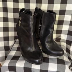 Guess Black Booties 