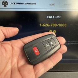 OEM Toyota Smart Key Fob Remote Control Prius