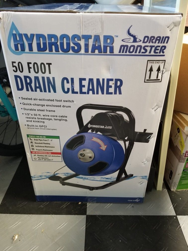 Drain Cleaner 50 Ft