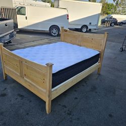 Queen Bed And Mattress