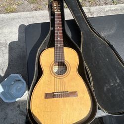 1968 Giannini Brazilian Acoustic Guitar