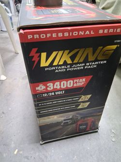 Viking Professional Series 3400A Portable Jump Starter
