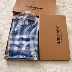 Burberry Cashmere Scarf- Made In Scotland- Unisex