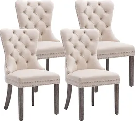 Upholstered Chairs - Set of 4 (price for four) - new in carton