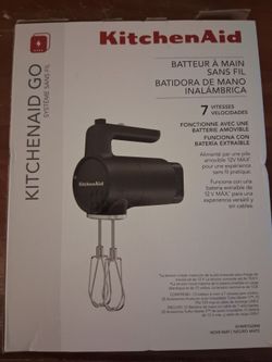 Kitchenaid GO  7 Speed Cordless Hand Blender