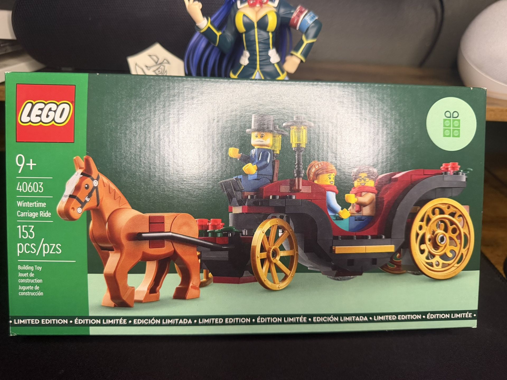 Lego Wintertime Carriage Ride (40603) Limited Edition Set - NEW SEALED