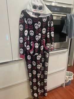 Friday the 13th Jason Voorhees Women’s Pajamas Onesie XS